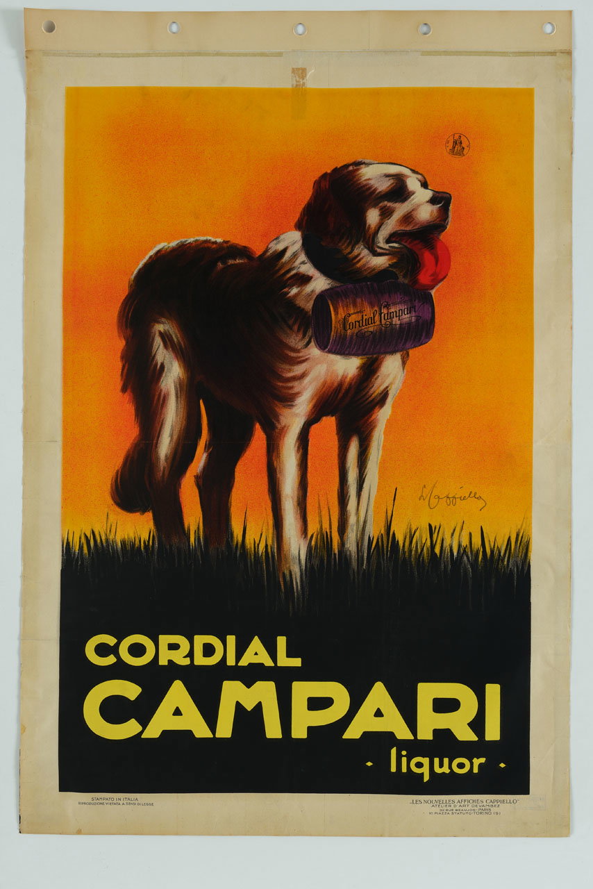 Cordial Campari liquor